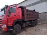 Second hand HOWO 375 dump truck with Euro III emission standard