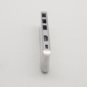 Wholesale Silver Or Customized Color Aluminum CNC Machining ±0.02mm Tolerance Level from china suppliers