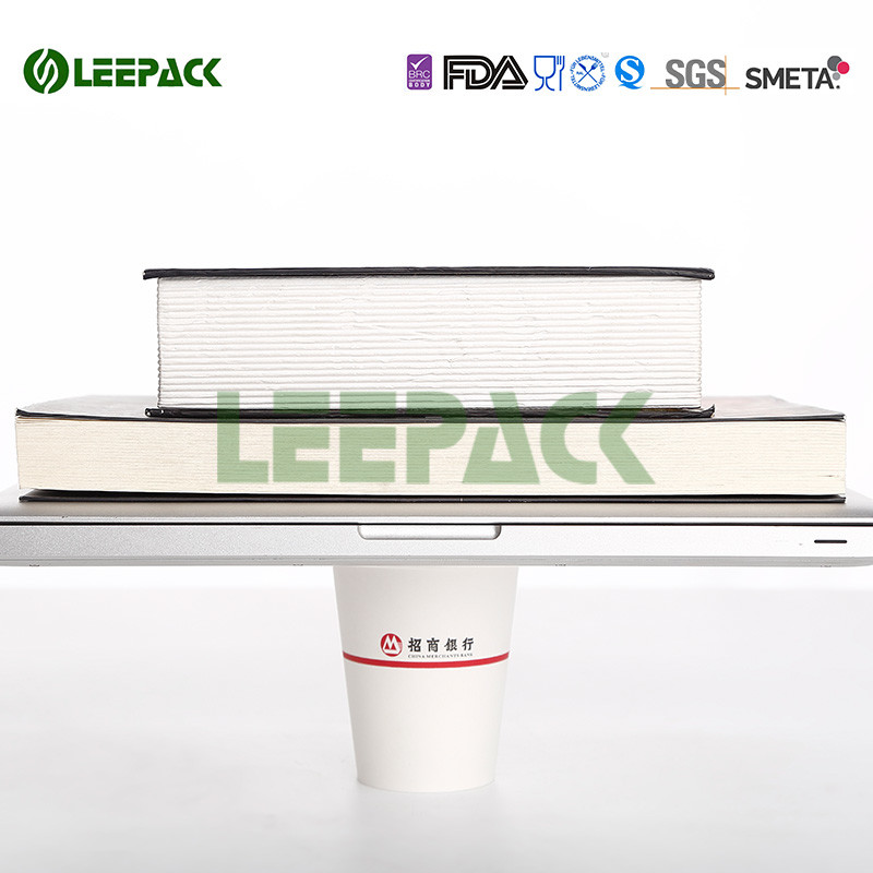 8 OZ Disposable Paper Cups Ecofriendly Food Grade Printing And Raw Material