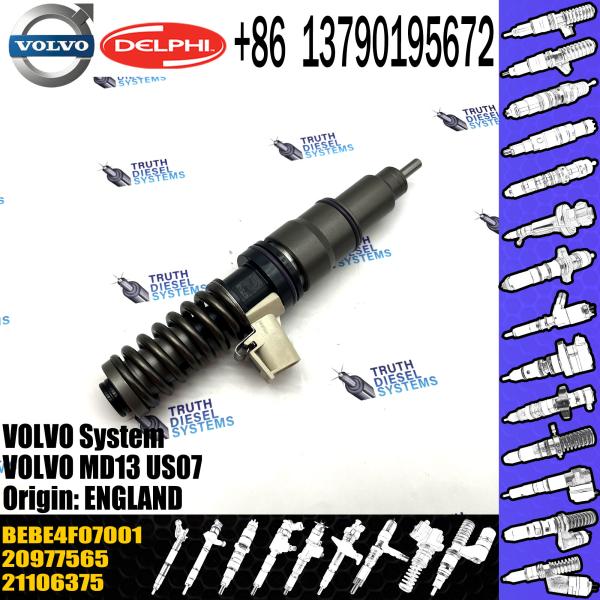 Diesel Fuel Injector 21244717 BEBE4F07001 for VOL D13 21244717 21458369 22499124