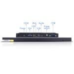 Ip65 Industrial Monitor Capacitive Touch Panel Pc With 32/64/128GB/256GB SSD