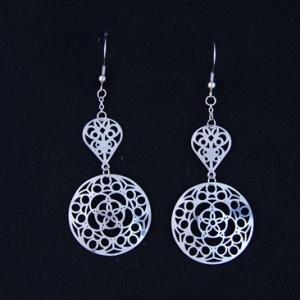 Wholesale Fashion High Quality Ladies Women Girls Stainless Steel Earrings LEF13 from china suppliers