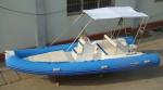 Funsor Marine Semi - fiberglass Inflatable RIB Boats 1980kg Max Load 5.5 meter