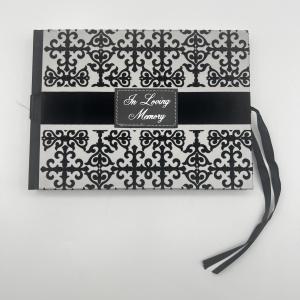 Wholesale Flocky Cover Custom Journal Printing 240 Pages With Ribbon Closure from china suppliers