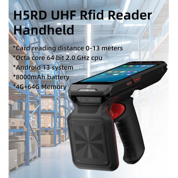 902 - 928MHz Industrial RFID Reader 6GB RAM 64GB ROM RFID Industrial Reader