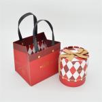 CMYK Flower Arrangements Box , 157G 2mm Rose Bouquet Box Tube
