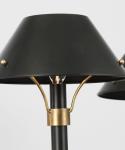 TOB 5725 Turlington Arched Chandelier Bronze And Hand-Rubbed Antique Brass