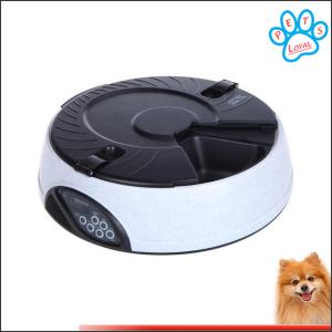 Wholesale 6 Meal LCD Digital electronic dog feeder Meal Dispenser Bowls with Recorder China factory from china suppliers