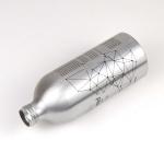 Silkscreen 100ml-500ml Aluminium Bottle Empty Lash Shampoo Bottles ODM