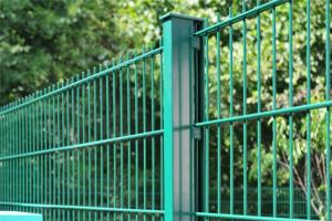 Wholesale Security Double Wire Fencing Or Twin Wire Mesh Fence Use Round Post from china suppliers
