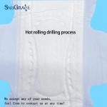 150-420mm Length SNUGRACE OEM ODM Organic Cotton Pads for Menstrual Sanitary
