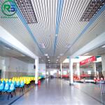 External Commercial Aluminum Art Deco Metal Panels Screen Blue Sky Metal Wall