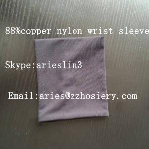 Wholesale Manufacturer Anti-bacterial Copper Sleeve Wrist Pad from china suppliers