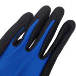 18 Needle Nylon Latex Frosted Anti Slip Gloves Thickened Breathable Labor