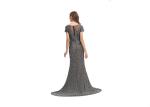 Black Bodycon Mermaid Womens Party And Evening Dresses Lace Appliques Decoration