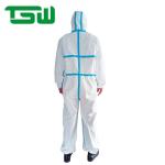 Type 5 6 Disposable Microporous Coverall For Food Industry