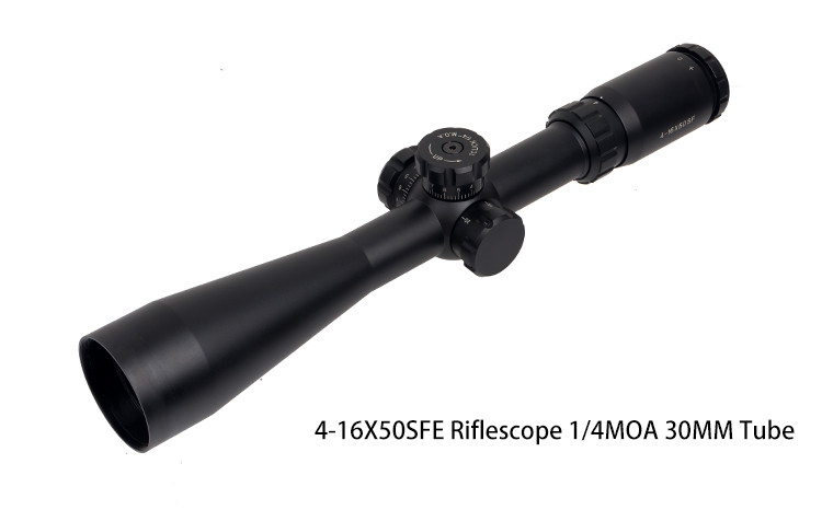 Water Proof First Focal Plane Scopes For Hunting 4-16X50SFE Black Matte