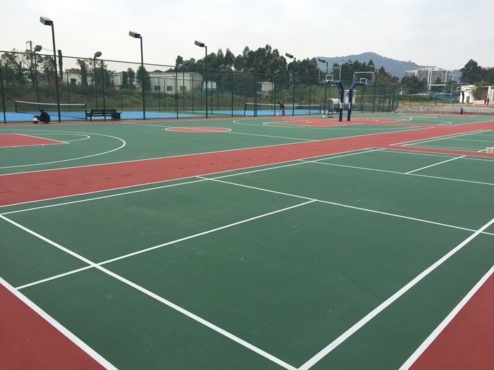 Multifunctional Seamless Outdoor Sports Surfaces 4mm UV-Resistance