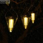 IP55 Waterproof LED Solar Garden Lights 2V 500MA 1W Outdoor Solar Lamp
