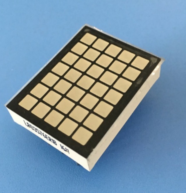 DOT Matrix LED Display 5 X 7 3mm for Digital Time Zone Clock Indicator