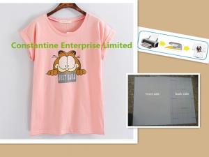China Iron on Transfer paper 150gsm light color T-shirt transfer paper on sale