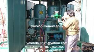 Wholesale Mobile Vacuum Transformer Oil Filter Plant | On Site Dielectric Oil Treatment Unit ZYD from china suppliers