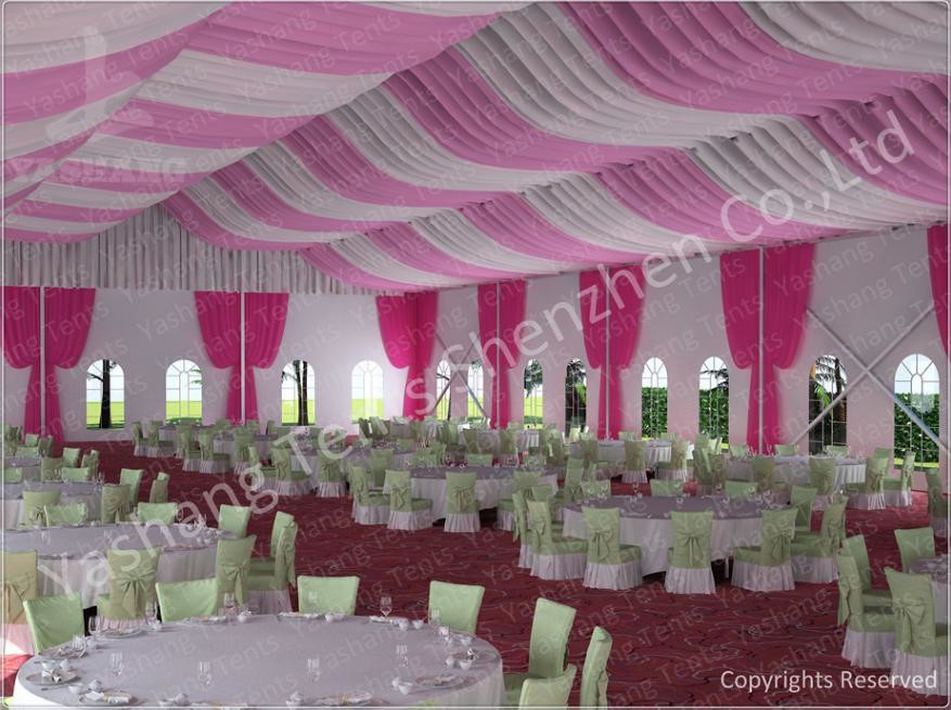 40x100 M Large Hard Extruded Aluminium Frame Tents Exhibition Marquee Canopy