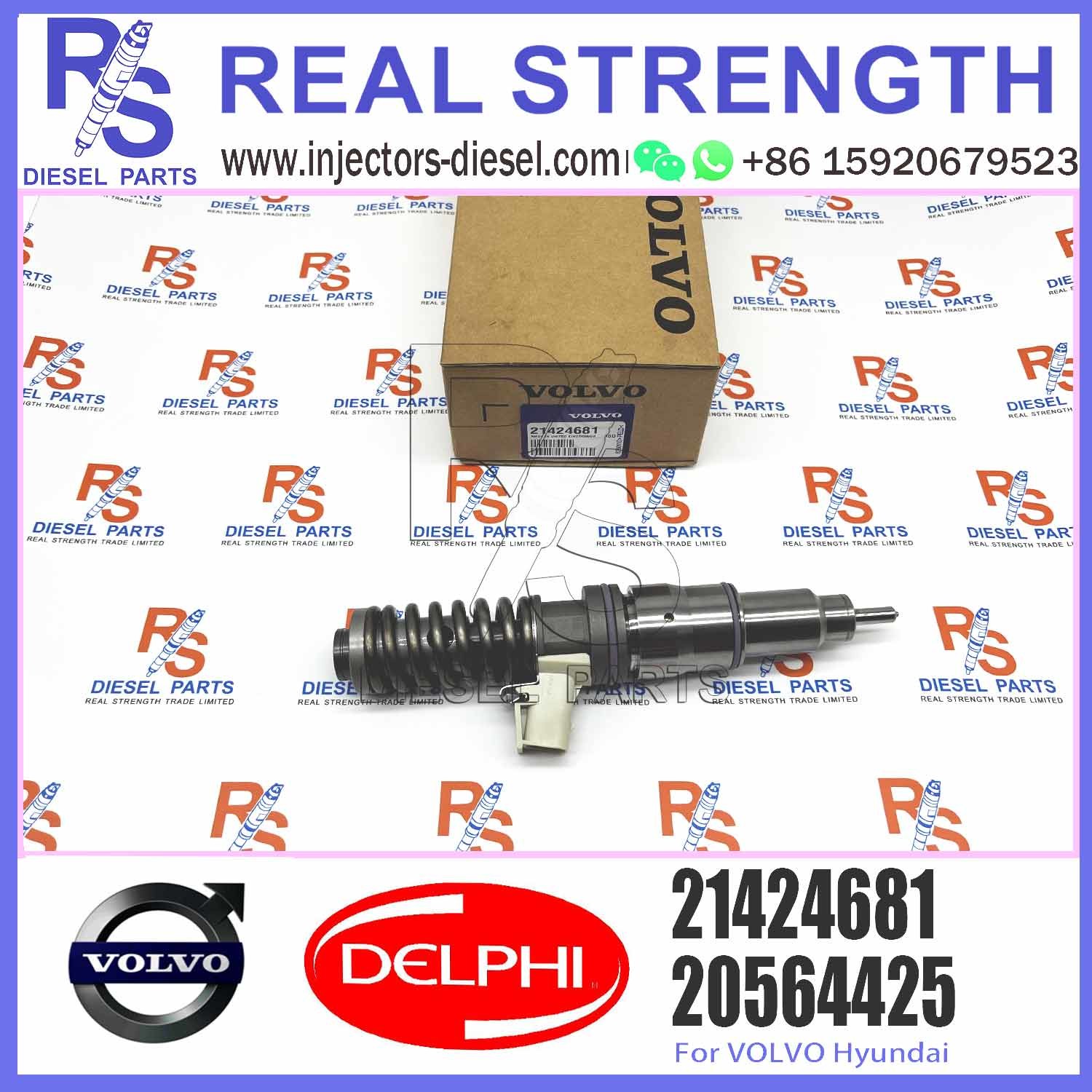 MD13 US07 Engine Diesel Injector 21424681 Unit Pump Injector Electronic Unit BEBE4G08001 For V-O-L-V TRUCK