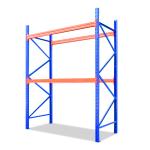1 - 3 Tons Pallet Steel Warehouse Shelving , 4 Layers Boltless Steel Shelving