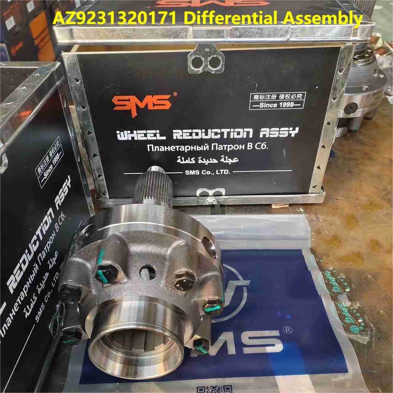 AZ9231320171 Differential Assembly HOWO Truck Parts