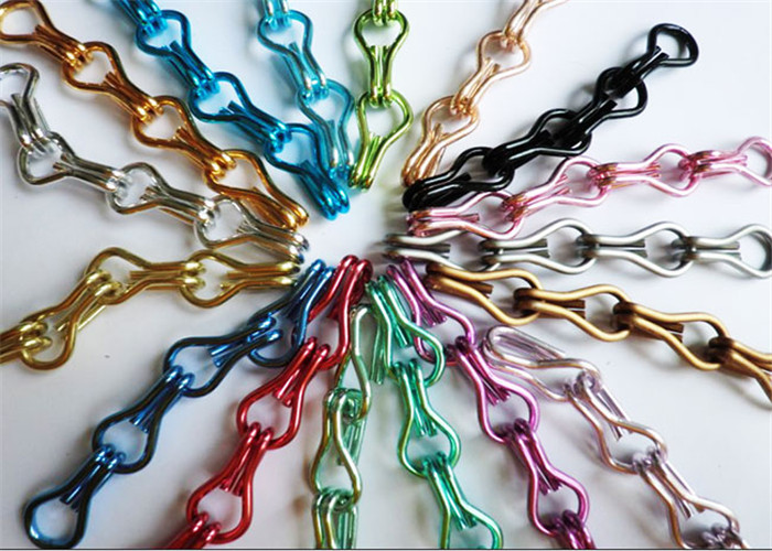 Decoration Fly Screen Chain Curtain Room Divider Non Rust Color Optional