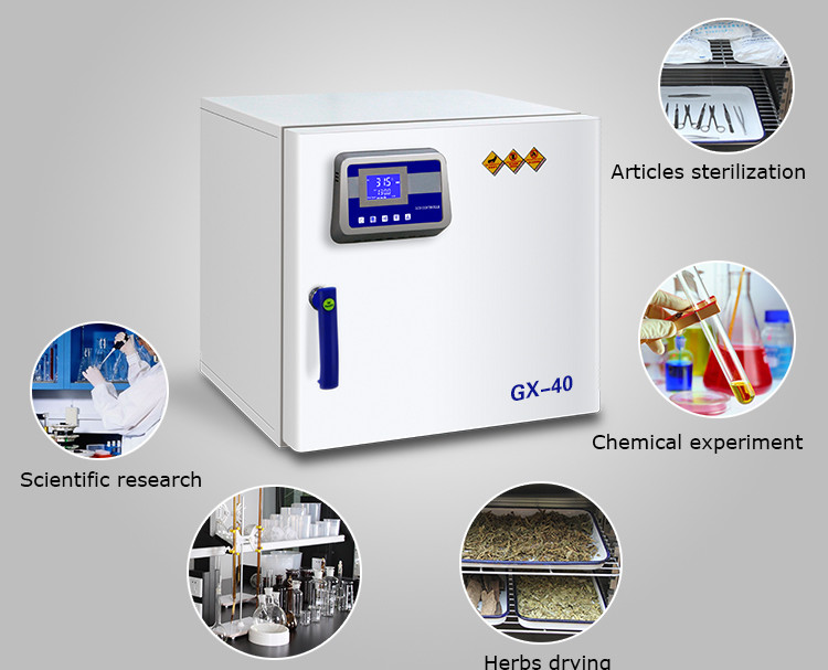 Laboratory 50L 30KG Hot Air Drying Oven Large Aging Testing