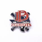Fashion State Trading Pins Dye Black Metal Iron Soft Enamel Epoxy Lapel Pin