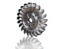 Hydro Turbine Runner Pelton Water Turbine Runner Wheel Stainless Steel