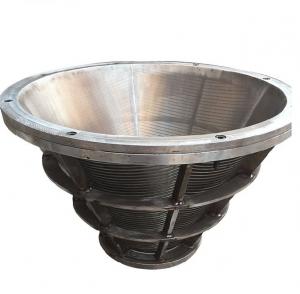 China Sieve Wedge Wire Screen Cylinder Metal Stainless Steel Mesh Filter Baskets on sale