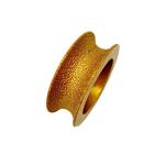 A Shape Vacuum Brazed Quartz Diamond Grinding Wheel 75mm