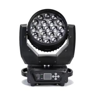 Wholesale High Brightness Wash Zoom LED 19PCS*15W Moving Head Stage Light For Entertainment from china suppliers