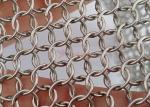 Welded Ss Chainmail Metal Mesh Curtain For Room Divider