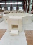 CrO Content 0 AZS Fused Casting Zirconia Corundum Refractory Bricks for Glass