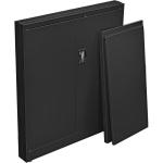 2 Doors Steel Cupboard Locker Foldable Storage Cabinets Long Lasting Durability