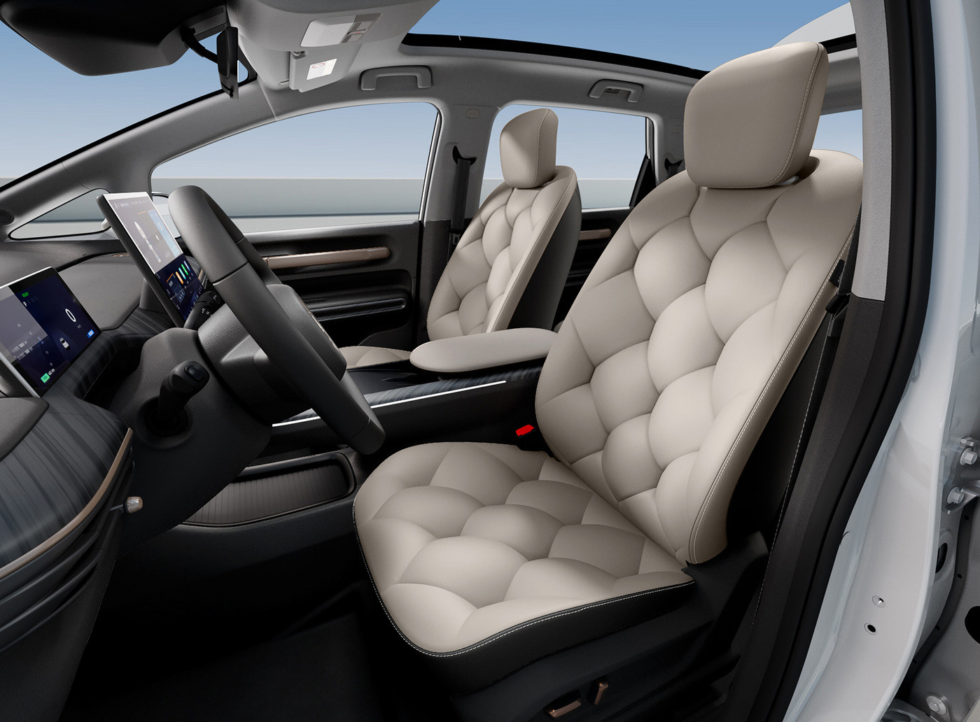 BaoJun Clouds Ev A Hatchback Small Electric Sedan With A Range Of 360KM-460KM