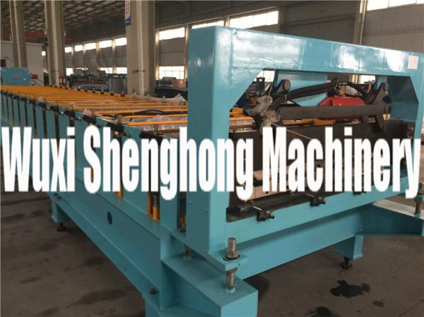 Professional Sheet Metal Roll Forming Machines / GI Corrugate Roof Forming