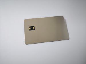 Wholesale RFID Smart Credit Card Contact IC Contactless NFC Chip Metal Writable from china suppliers