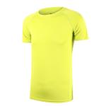 Men's Sports T-shirts, preshrunk Quick dry fabric T-shirts, promotional Logo