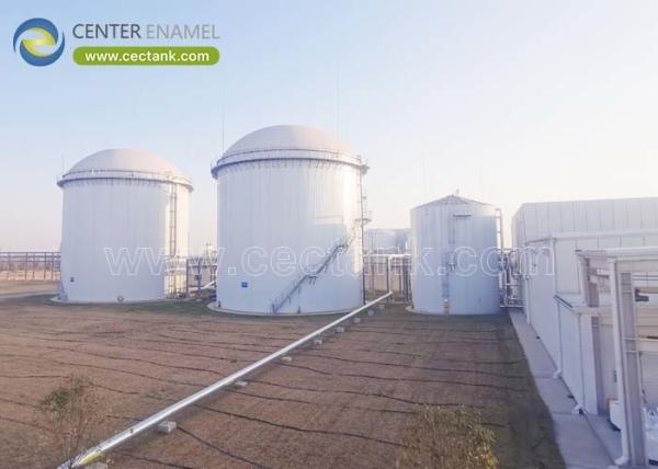 Bolted Steel Tanks for Anaerobic Digester Applications: Glass-Lined Steel