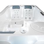 Balboa Control System Acrylic 3 Person Outdoor Whirlpool Massage Hot Tub For