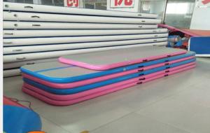 Wholesale Inflatable gymnastics mat Tae kwon do air cushion inflatable drawing yoga mat sporting goods from china suppliers