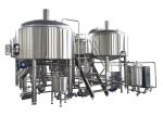 35HL 4 BBL Brewing System SS304 Fabrication Steam Heating For Mashing Process
