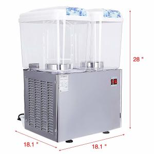Wholesale Commercial Stainless Steel Body Fruit Juice Dispenser With Pump Spraying System from china suppliers