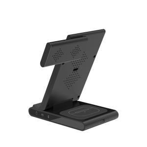 Wholesale Foldable 3 In 1 Magnetic Wireless Charging Station for Smart Phones And Watches from china suppliers